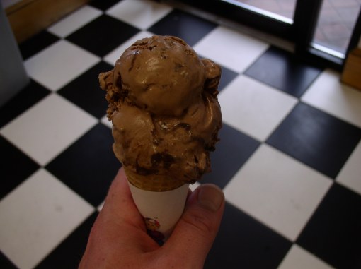 chooclate fudge walnut ice cream cup and cone winchester mass ma